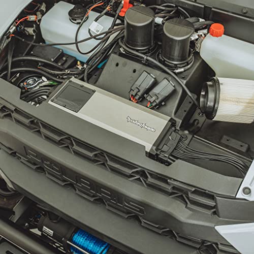 Rockford Fosgate RNGR18-STG6 Audio Kit: PMX-3 Receiver, 1500-Watt Amp, M2 Series Color Optix Multicolor LED Lighted Front & Rear Speakers Plus Subwoofer for Select Polaris Ranger Models (2018-2022) Rockford Fosgate RNGR18-STG6 Audio Kit: PMX-3 Receiver, 1500-Watt Amp, M2 Series Color Optix Multicolor LED Lighted Front & Rear Speakers Plus Subwoofer for Select Polaris Ranger Models (2018-2022)
